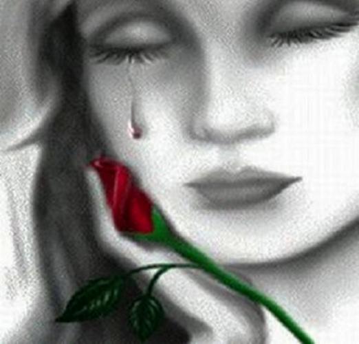 A TEAR AND A ROSE